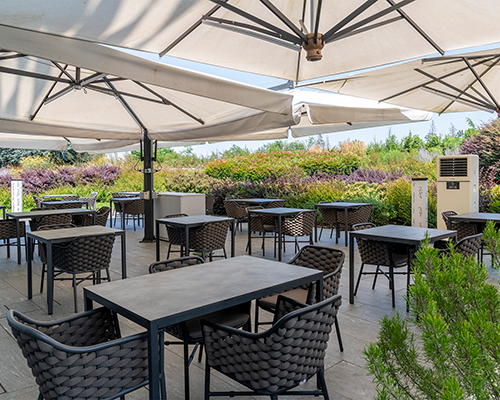 Mappa del MOOM Hotel con la posizione della struttura e dei dintorni